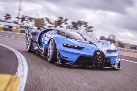 Bugatti Vision Gran Turismo, Exterieur