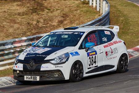 VLN2015-Nürburgring-Renault Clio-Startnummer #384-SP2T