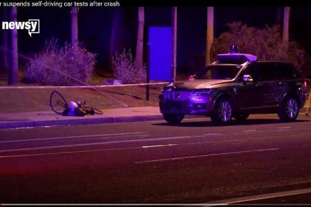 Uber Unfall in Tempe Arizona Volvo XC90