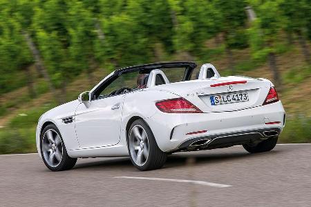 Mercedes SLC 300, Heckansicht