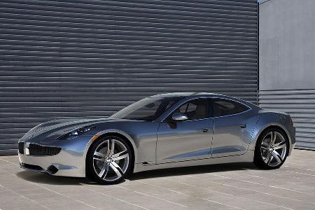 Der amerikanische Autobauer Fisker präsentiert auf der Detroit Auto Show den Karma in der Serienversion.