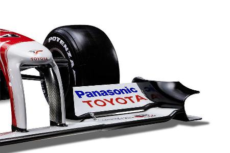 Im Rahmen der Präsentation gab Toyota auch die Verlängerung der Partnerschaft mit Sponsor Panasonic bekannt.