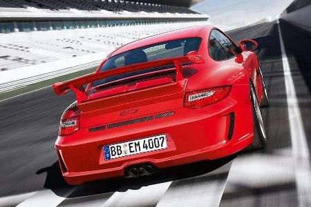 Der 911 GT3 erfüllt die Euro-5-Abgasnorm.