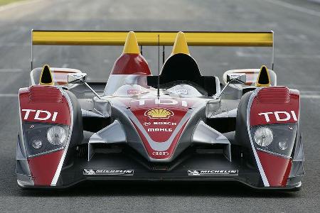 Audi siegte mit mit dem R10 TDI beim 24-Stunden-Rennen in le Mans.