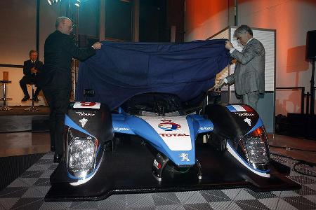 Nur bei den 24 Stunden von Le Mans positionierte sich der Peugeot hinter Audi.