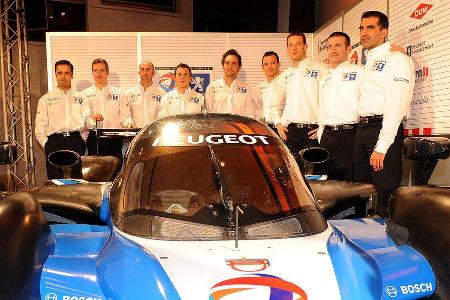 Zum Auftakt der ALMS im März wird Peugeot an den 12 Stunden von Sebring mit zwei Autos und sechs Fahrern teilnehmen.