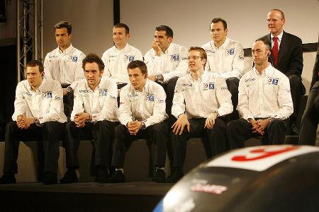 Peugeot Sport vertraut auf zehn Fahrer, darunter auch auf die Piloten, die bereits in den ersten beiden Jahren des Langstrec...