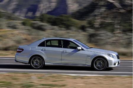 Der Mercedes E63 kommt im August 2009 zu den Händlern.
