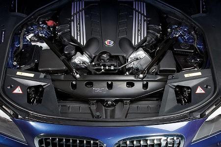 Der V8 kommt auf 507 PS.