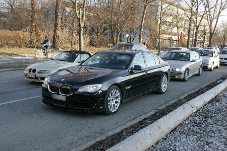 Bei Testfahrten wurde das neue Alpina-Modell bereits fotografiert.