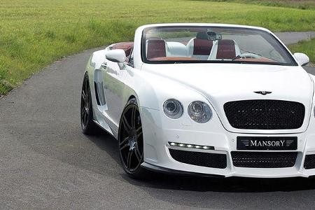 Mansory zeigt auf der IAA einen auf 24 Stück limitierten Wide-Body-Bentley auf Basis des Continental GTC.