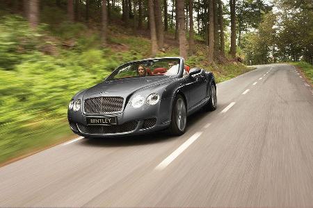 Am neuen Continental GTC Speed fällt die veränderte Front auf.
