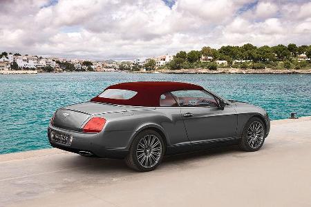 Bei Continental GTC und GTC Speed werden alle vier Räder angetrieben.