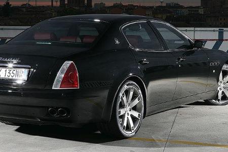 Das Sondermodell Maserati Quattroporte GT S ist ausschließlich mit Automatik-Getriebe erhältlich