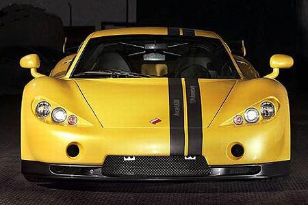Ascari A10: 634 PS, Top-Speed 354 km/h, 0 - 100 in 2,8 sek.