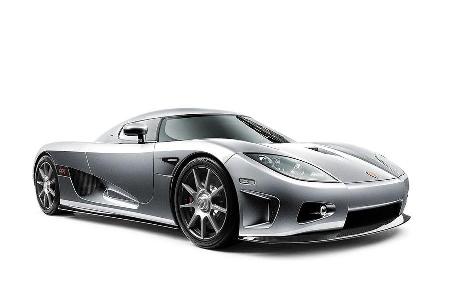 Koenigsegg CCX: 806 PS, 920 Nm, Top-Speed 395 km/h, 0 - 100 in 3,2 sek.