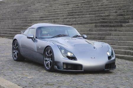 TVR Sagaris: 385 PS, 473 Nm, Top-Speed 280 km/h, 0 - 100 in 3,7 sek.