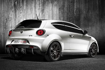 Das seriennahe Conceptcar GTA (Gran Turismo Alleggerito) wird von dem neuen 1,75-Liter Turbo-Benziner befeuert.
