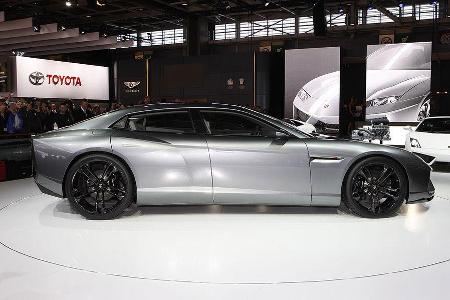 ... der bekannte V10-Motor aus dem Gallardo, der auch hier seine Kraft an alle vier Räder abgibt. Vorstellbar wäre für Lambo...