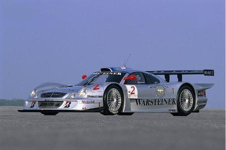 Anders ging es im Motorsport zu. 1997 debütierte der CLK-GTR.