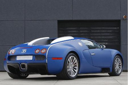 Der Veyron Bleu Centenaire bleibt ein Unikat.