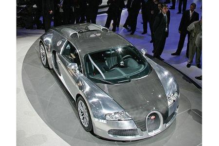 Diese auf fünf Fahrzeuge limitierte Version bietet Bugatti für netto 1,4 Millionen Euro an.
