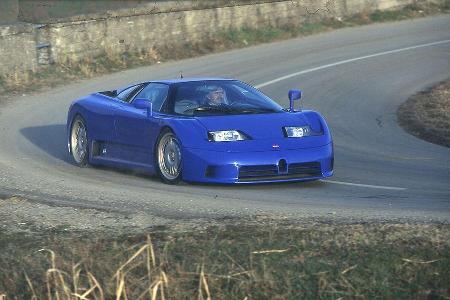 Nach nur 115 gebauten Exemplaren musste die Bugatti Automobili SpA Konkurs anmelden.