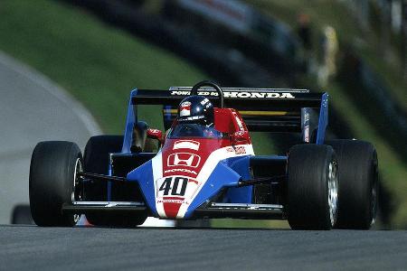 Nach einem vierjährigen Gastspiel in den 60ern stieg Honda 1983 wieder in die Formel 1 ein.