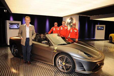 di Montezemolo: Der Scuderia ist das schnellste Ferrari-Cabrio aller Zeiten - zumindest in Fiorano.