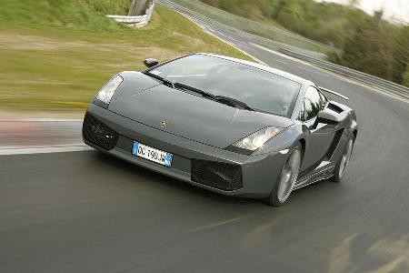 Rang 21 geht erneut an einen Supertest-Kandidaten: Der Lamborghini Gallardo Superleggera, ...