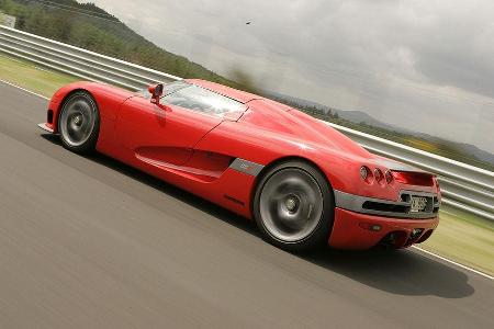 Auf Platz zehn kommt ein Nordlicht. Der Schwedenhammer namens Koenigsegg CCR erreichte in Hockenheim - auch im Rahmen eines ...