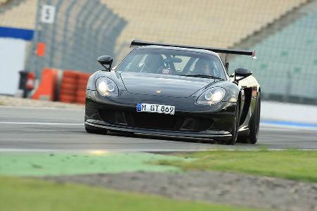 ... über den von CGT getunten Carrera GT, der sein Serien-Pendant nicht übertrumpfen, aber bestätigen konnte.