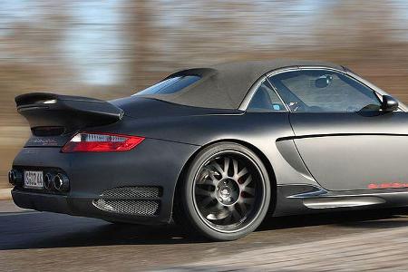 Genauso lange benötigt der um 50 PS stärkere Gemballa Avalanche GTR600.