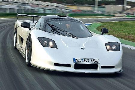 Der dritte im Bunde ist der Mosler MT900 GTR.