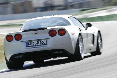 Die Corvette Z06 stellte mit teils archaischer Technik so manchen, in der Regel deutlich teureren Supersportwagen aus hiesig...