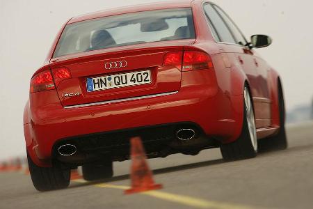 Damit darf sich der Audi als schnellste Limousine im 36-Meter-Slalom bezeichnen. Platz 19 geht nach Ingolstadt.