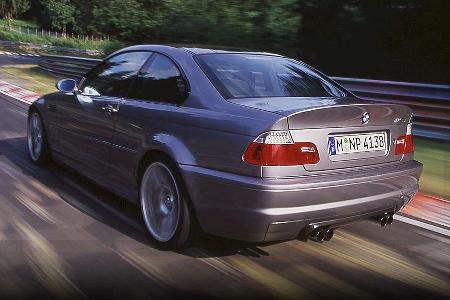 Der Begründer der Sportreifen: Der BMW M3 CSL Modell E46.