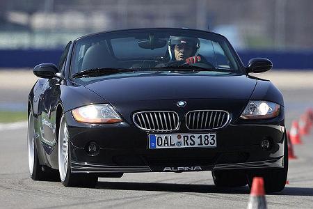 Als weiterer Kandidat zeigt sich erneut der Alpina Z4 Roadster.