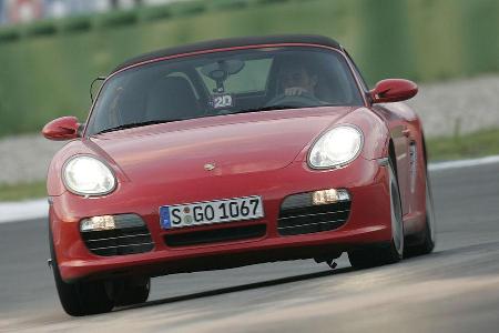 Das kleinste Cabrio aus dem Hause Porsche, der Porsche Boxster S ...
