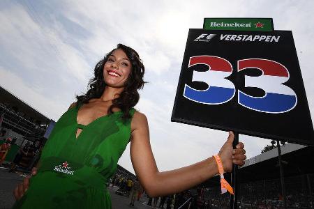 Formel 1 Grid Girls - Monza - GP Italien 2016