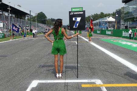 Formel 1 Grid Girls - Monza - GP Italien 2016