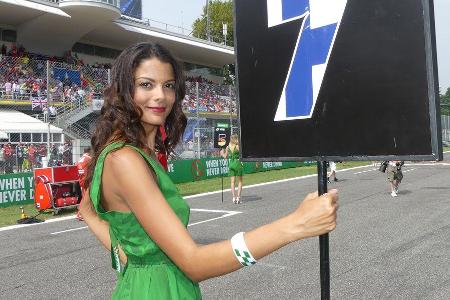 Formel 1 Grid Girls - Monza - GP Italien 2016