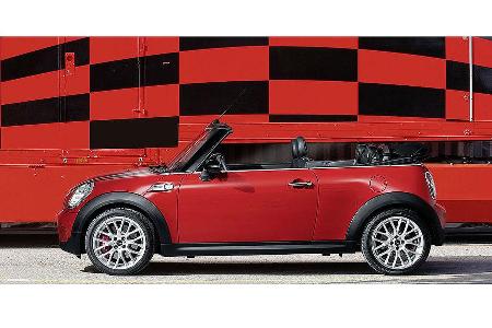 Typisch Mini: Kurze Überhänge, rundliche Formen.