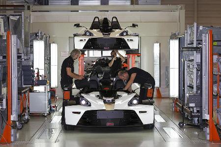 KTM X-Bow, Produktion