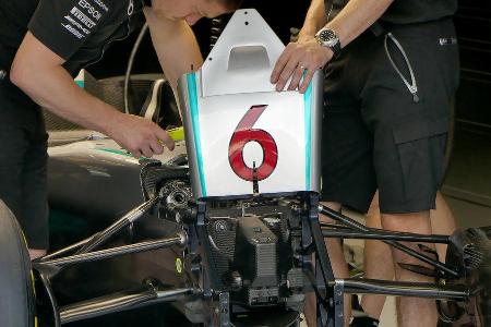 Mercedes - Chassis-Trick - F1-Technik - Formel 1 2016