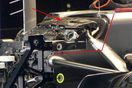 Mercedes - Chassis-Trick - F1-Technik - Formel 1 2016