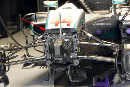 Mercedes - Chassis-Trick - F1-Technik - Formel 1 2016