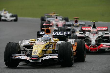Dahinter drängte sich bereits Ex-Weltmeister Fernando Alonso in den Vordergrund.