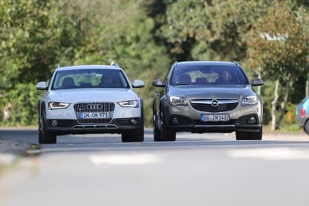 Audi A4 Allroad Quattro, Opel Insignia Country Tourer