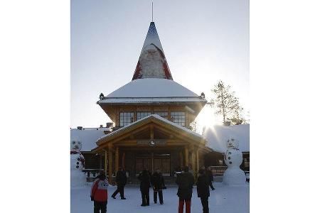 Das hier ist nur eine Außenstelle des Weihnachtsmanns - und zu der Jahreszeit ist er bereits im Urlaub.